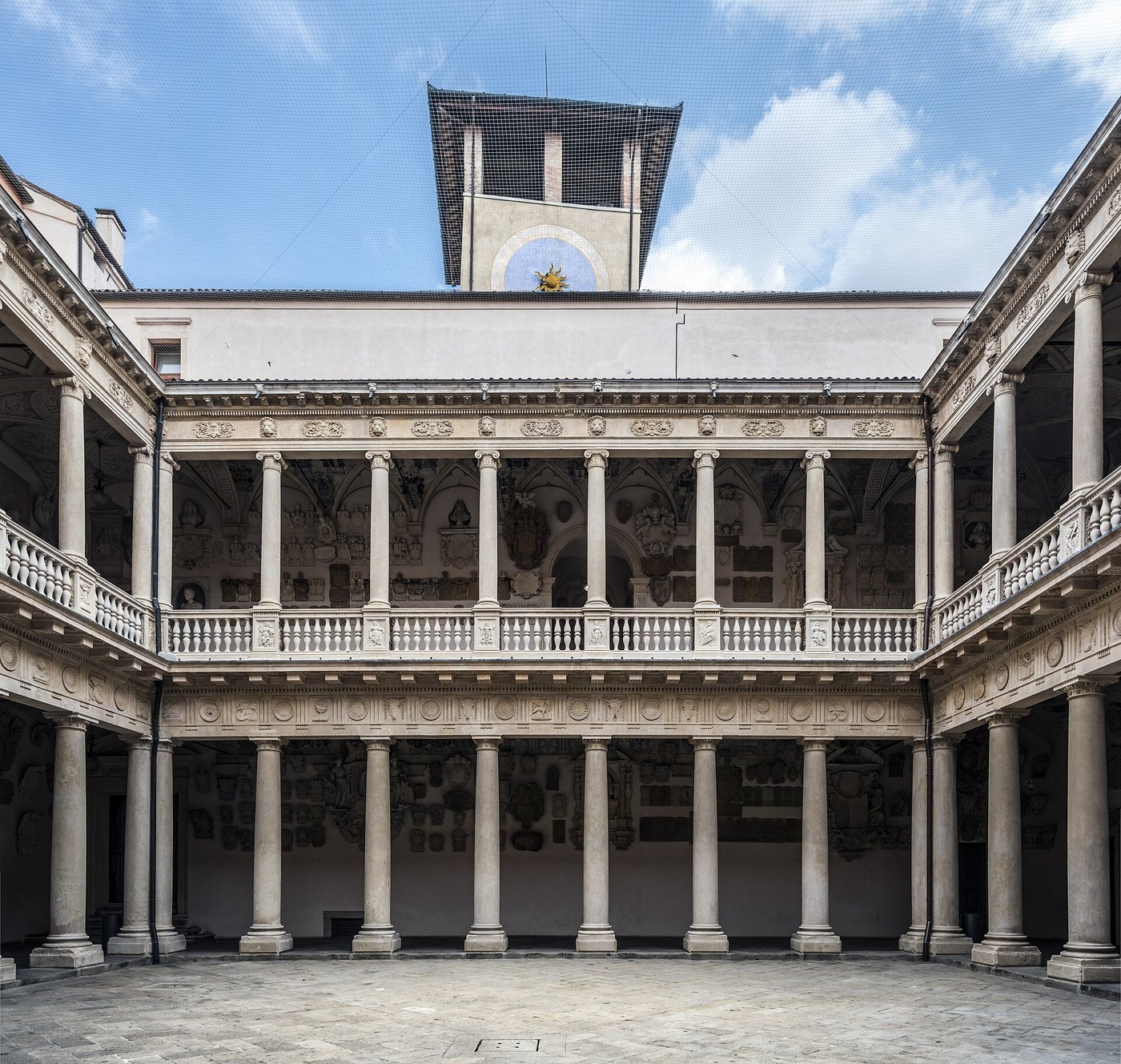 Palazzo del Bo courtyard, University of Padua